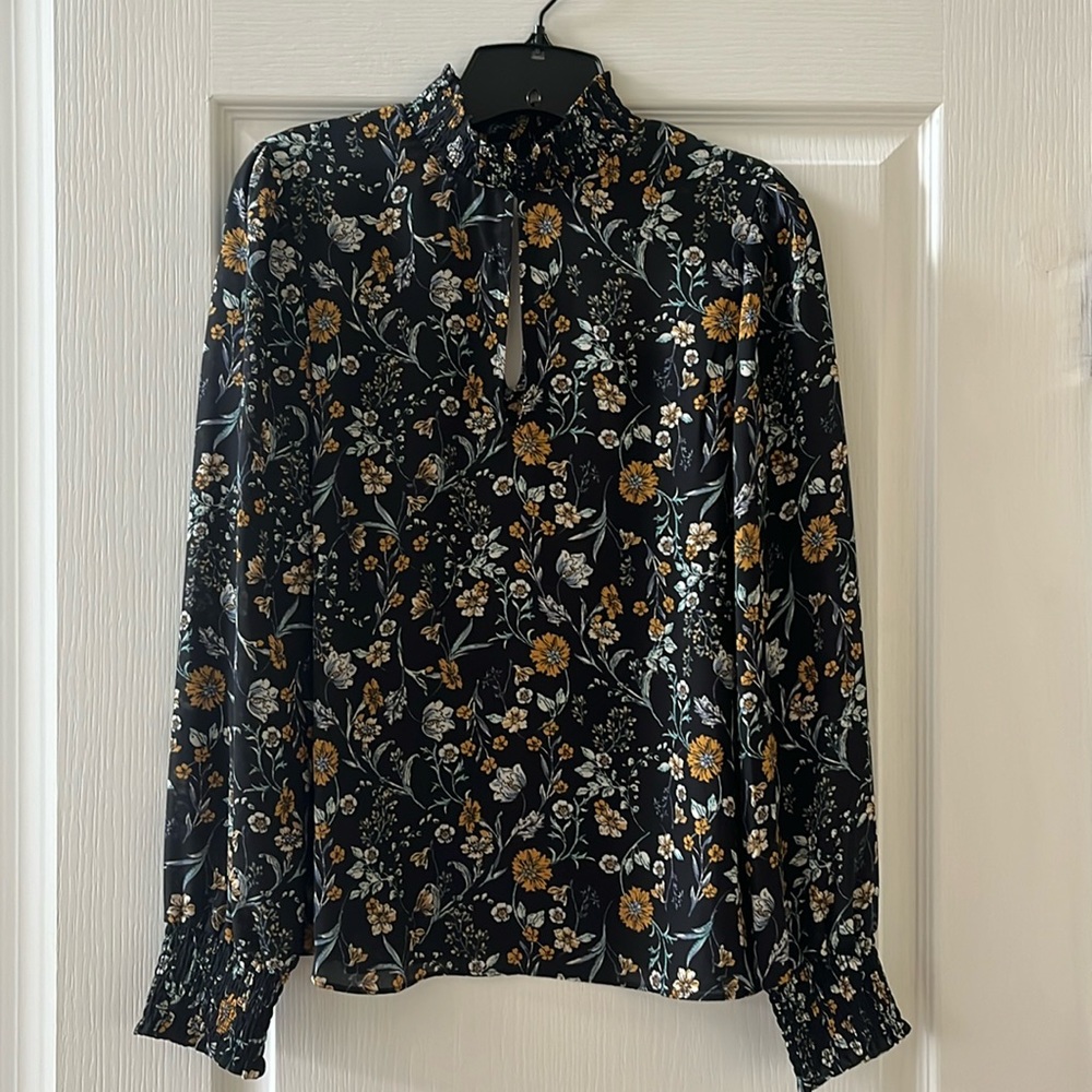 Socialite High Neck Blouse